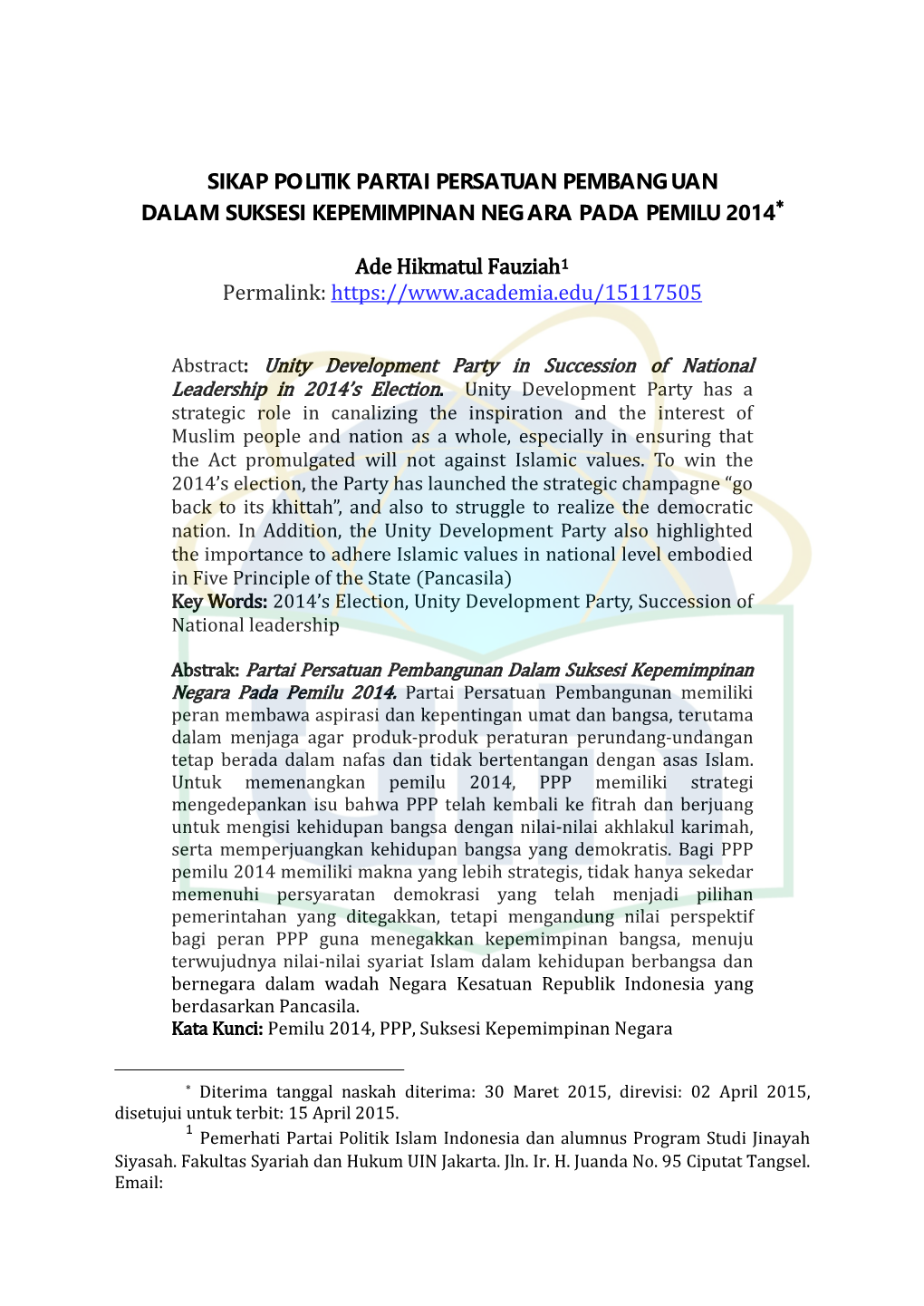 Ade Hikmatul Fauziah.Pdf