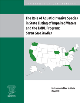 Role of Aquatic Invasive Species in State Listing of Impaired Waters and the TMDL Program: Seven Case Studies