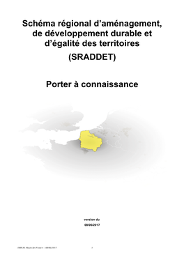 Schéma Régional D'aménagement, De Développement Durable Et D'égalité