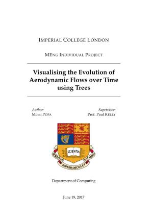 Visualising the Evolution of Aerodynamic Flows Over Time Using Trees