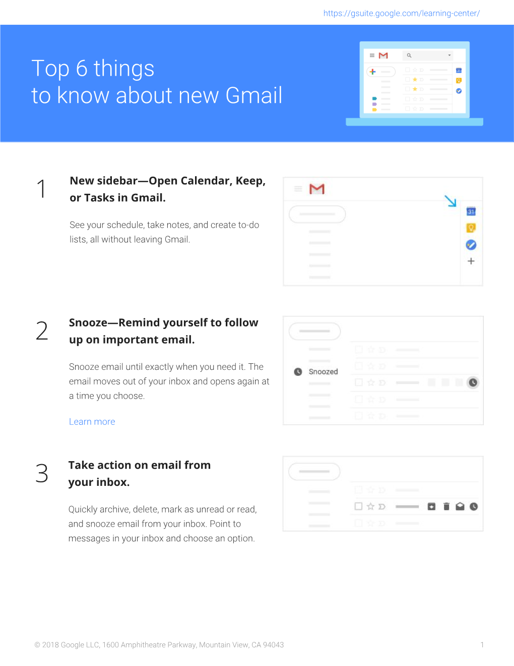 Gmail Cheat Sheet