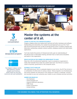 STEM Master the Systems at the Center of It All