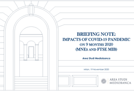 Impatto COVID-19 Sui Primi Nove Mesi 2020 (Mnes Mondiali E FTSE MIB)