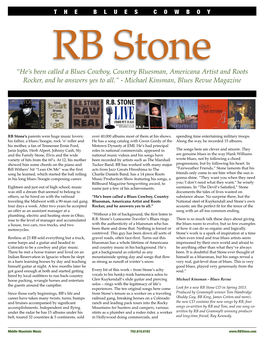 RB Stone One Sheet
