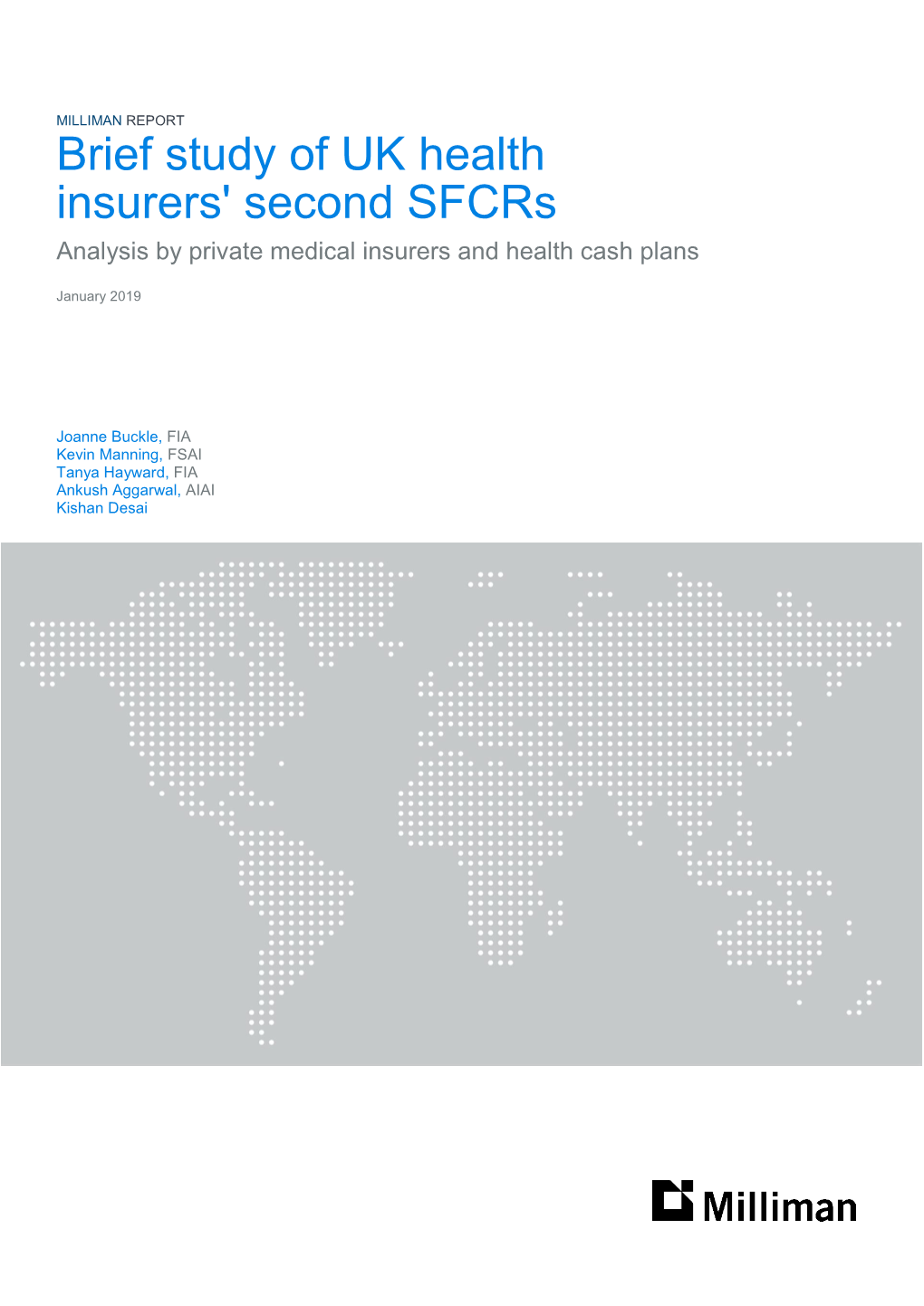 Research Report Brief Study of UK Health Insurers' Second Sfcrs This