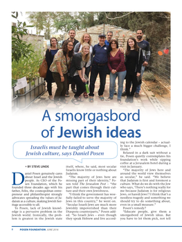 A Smorgasbord of Jewish Ideas