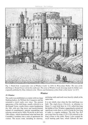 Windsor Castle’ in 1658, by Wenceslaus Hollar