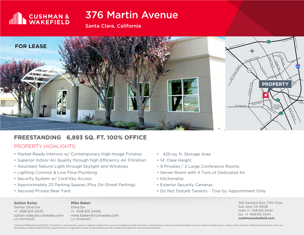 376 Martin Avenue Santa Clara, California