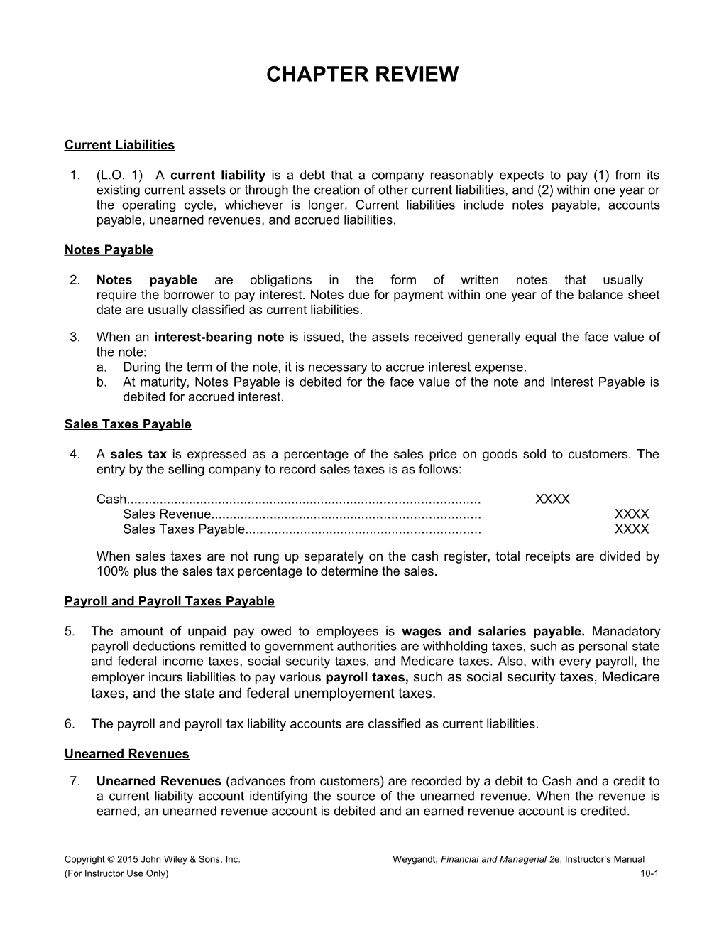 Current Liabilities s2