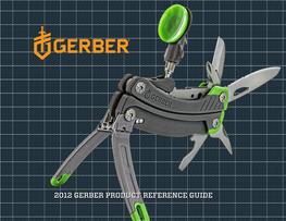 2012 Gerber Product Reference Guide