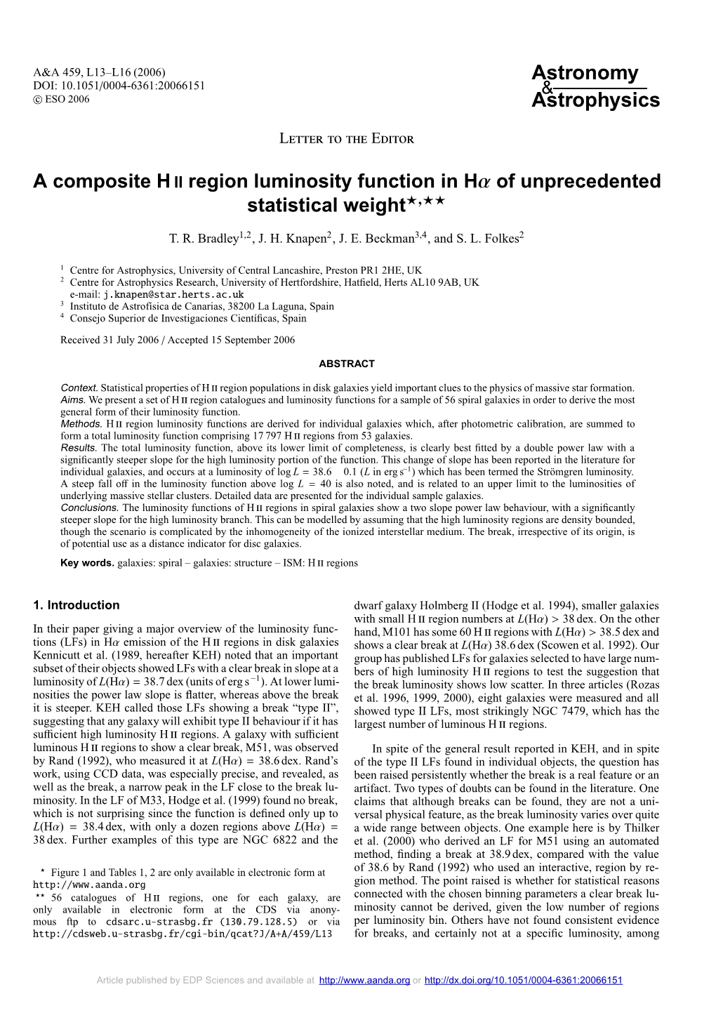 A Composite H II Region Luminosity Function in Hα of Unprecedented Statistical Weight,