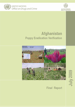 Eradication Verification FINAL REPORT 2009
