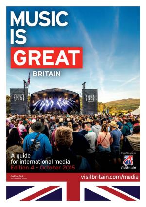Music Is GREAT Edition 4, October 2015