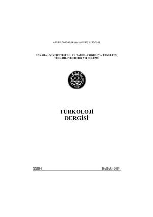 Türkoloji Dergisi