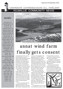 Annat Wind Farm Finally Gets Consent