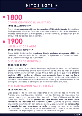 HITOS LGTBI+ 1800 COMITÉ CIENTÍFICO HUMANITARIO 14/15 DE MAYO DE 1897 Fue La Primera Organización Por Los Derechos LGTBI+ De La Historia