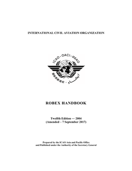 Robex Handbook