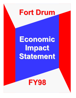 Fort Dru Mm Economi Cc Impact Statemen Tt FY988