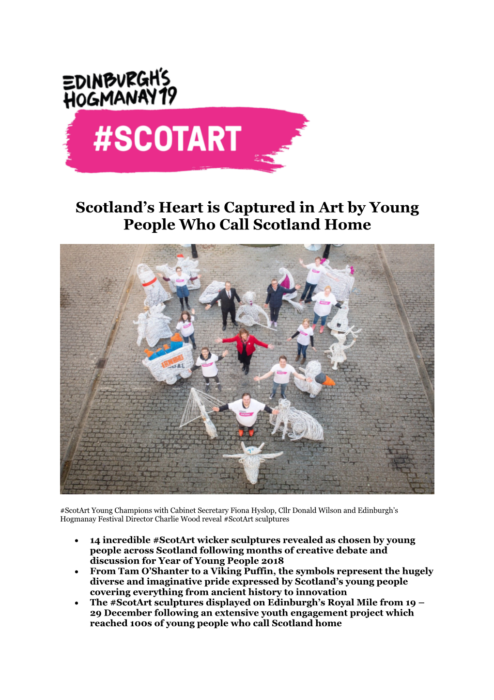 Scotland's Heart Is Captured in Art by Young People Who Call Scotland Home