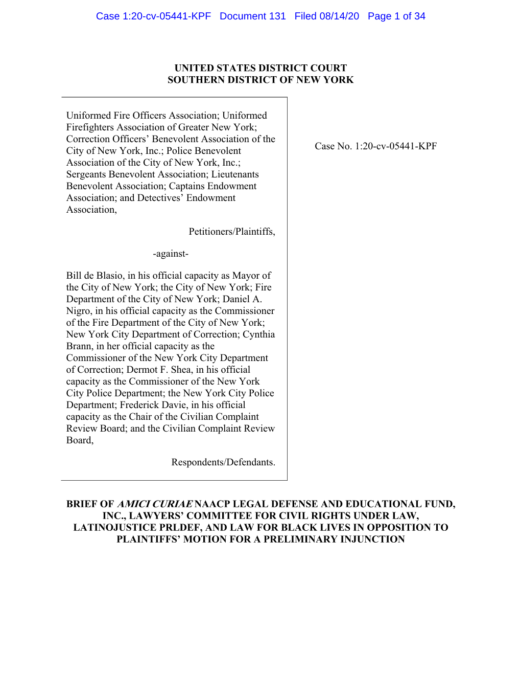 Amicus Brief