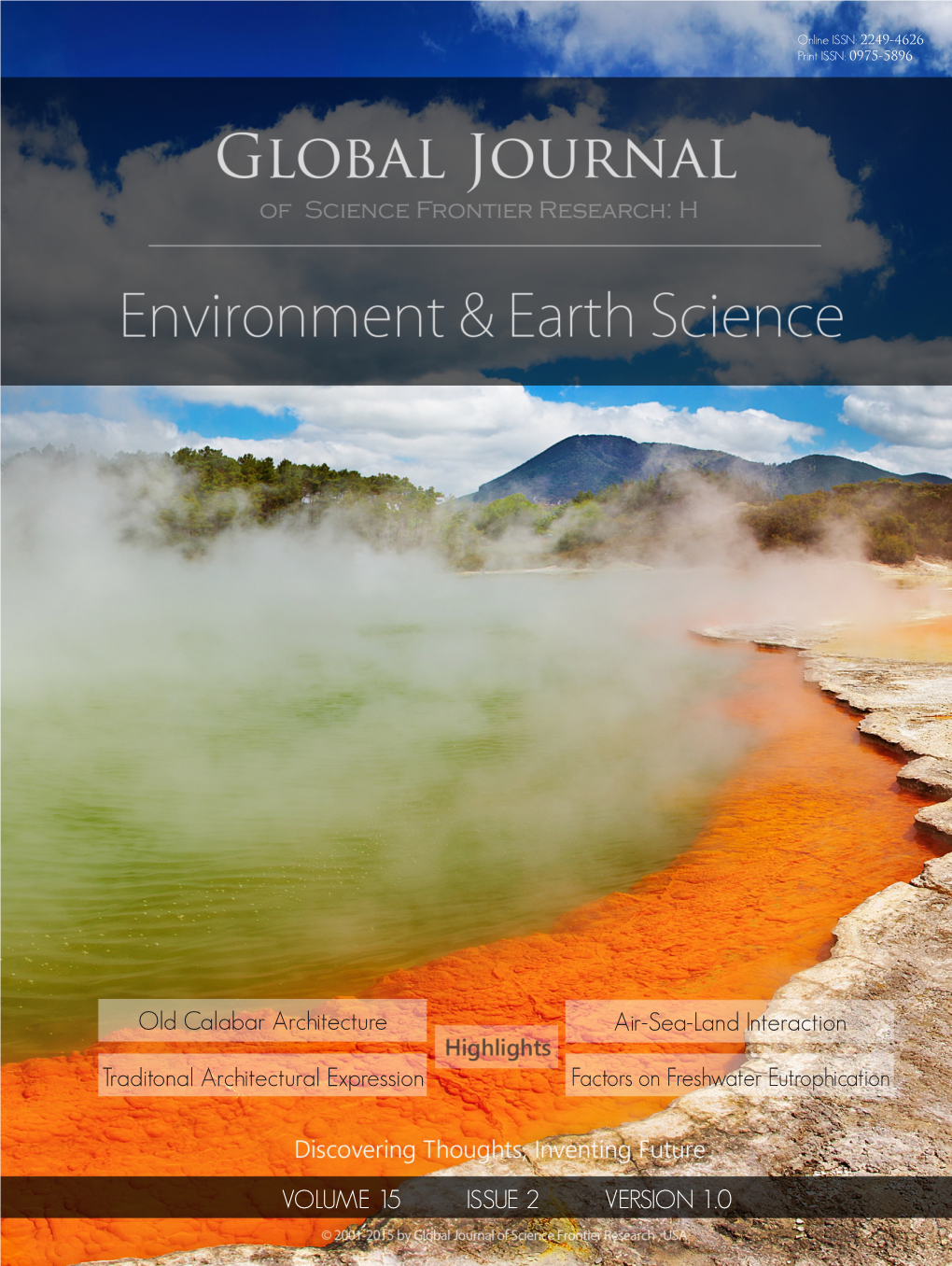 Global Journal of Science Frontier Research: H Environment & Earth Science