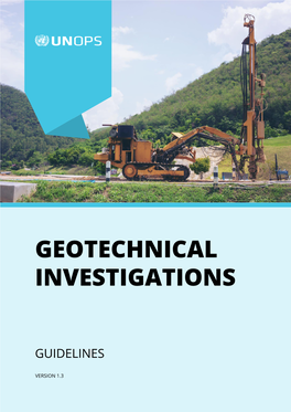 Geotechnical Investigations