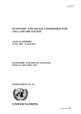 Economic and Social Commission for Asia and the Pacific