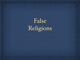 False-Religions.Pdf