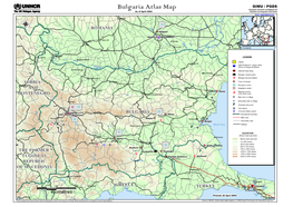 Bulgaria Atlas Map Geographic Information and Mapping Unit As of April 2004 Population and Geographic Data Section Email : Mapping@Unhcr.Org
