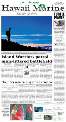 TURTLE POWER Island Warriors Patrol Mine-Littered Battlefield
