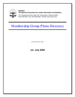 Membership Group Photo Directory