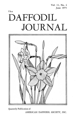 1975 June, American Daffodil Society Journal