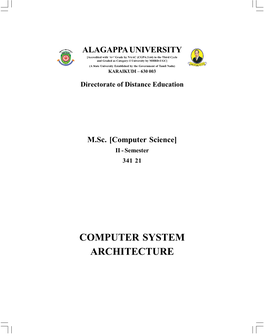 COMPUTER SYSTEM ARCHITECTURE Reviewer