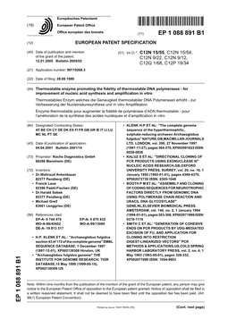 For Improvement of Nucleic Acid Synthesis and Ampli