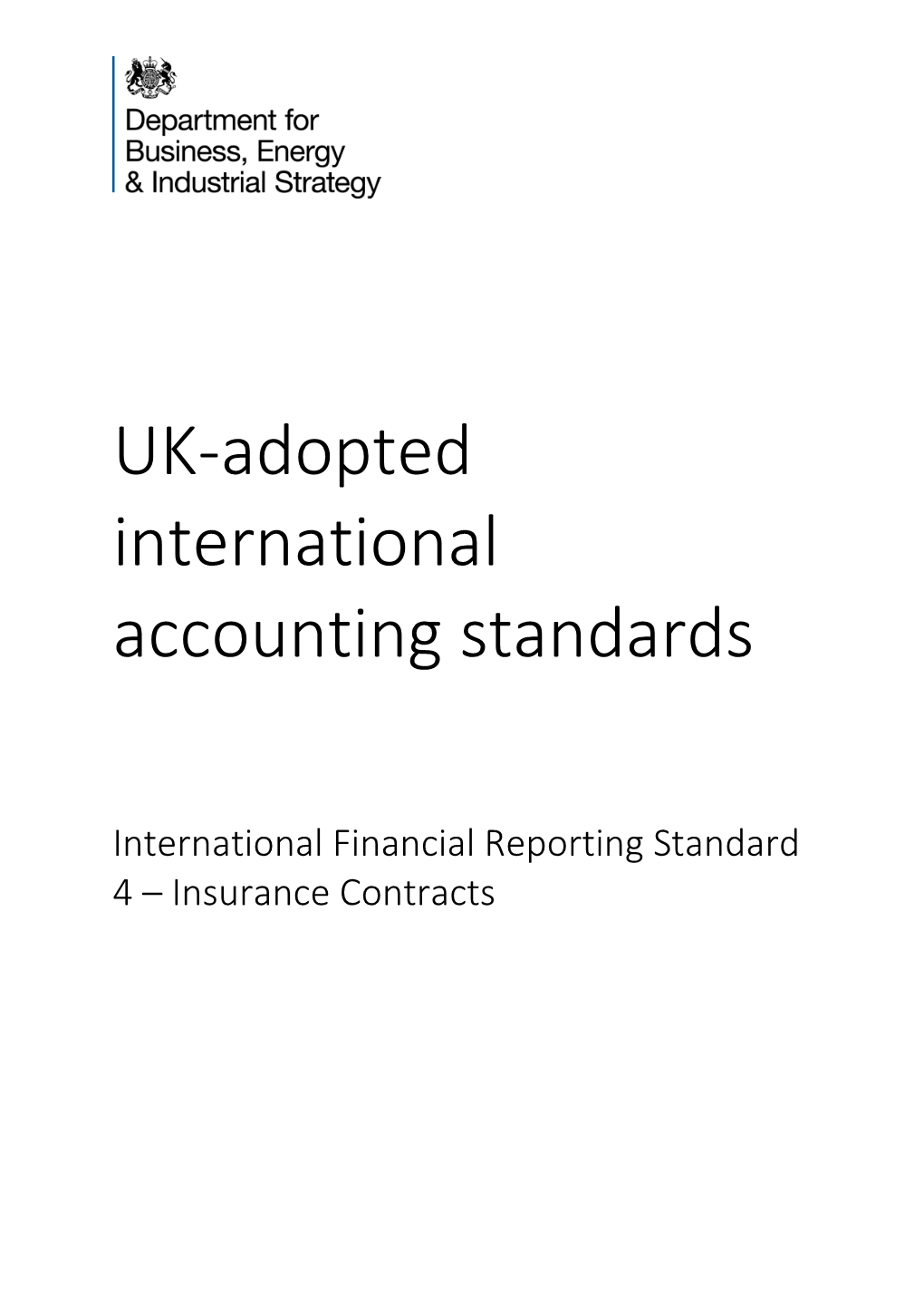 IFRS 4 Insurance Contracts