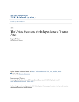 The United States and the Independence of Buenos Aires