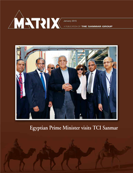 Egyptian Prime Minister Visits TCI Sanmar