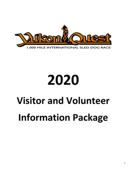 Visitor and Volunteer Information Package
