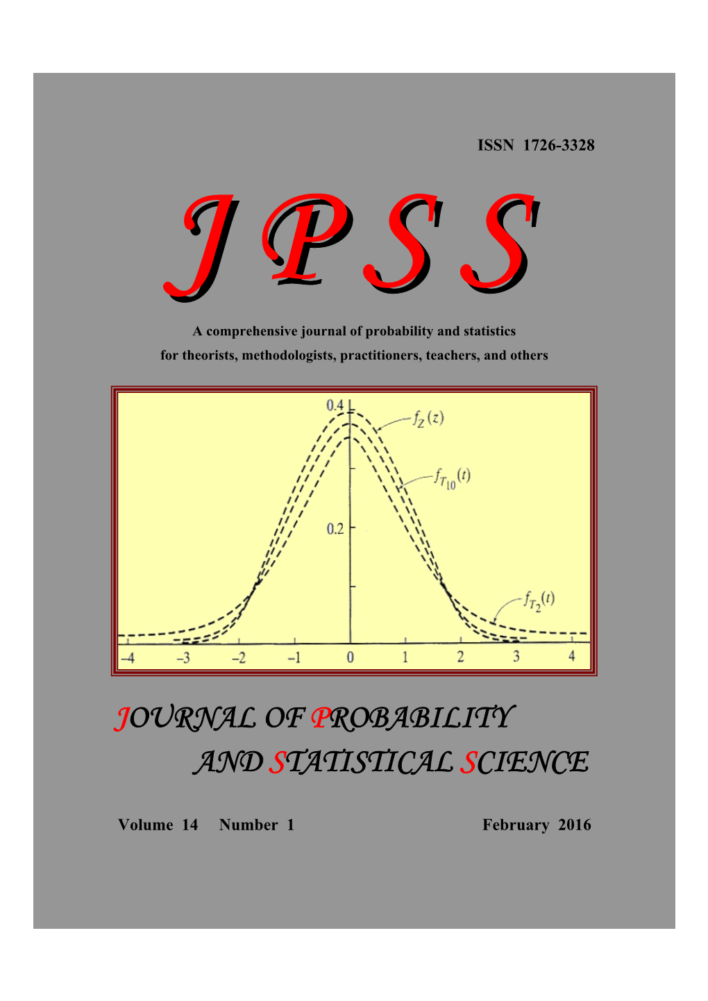 Journal of Probability and Statistical Science