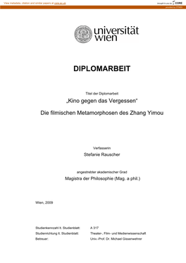 Diplomarbeit