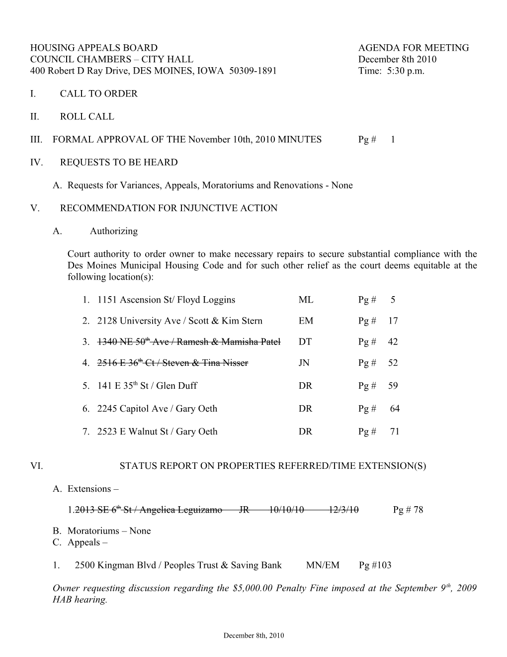 Housing Appeals Board