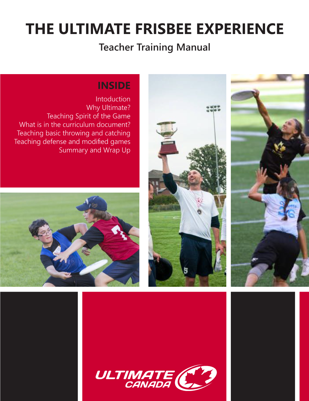 THE ULTIMATE FRISBEE EXPERIENCE Teacher Training Manual