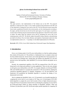 Gscan: Accelerating Graham Scan on The