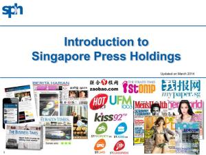 Introduction to Singapore Press Holdings