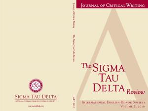 Journal of Critical W Riting the Sigma T Au Delta Review