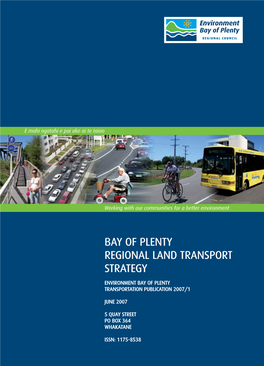 Bay of Plenty Regional Land Transport Strategy