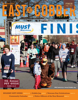 8Th Annual PET GUIDE PAGES 18- 25 MUST Ministries’ Annual Gobble Jog