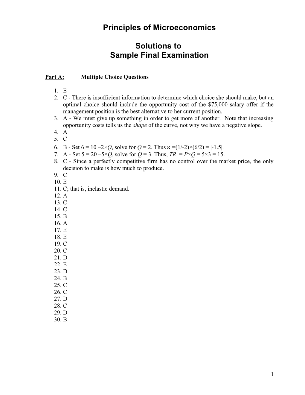 Principles of Microeconomics s1