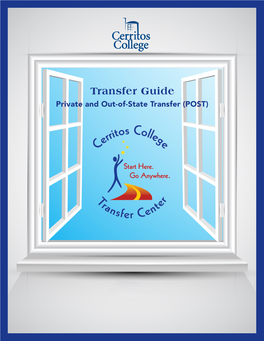 Transfer Center POST Guide