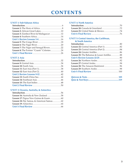 Geography II Teacher Sample